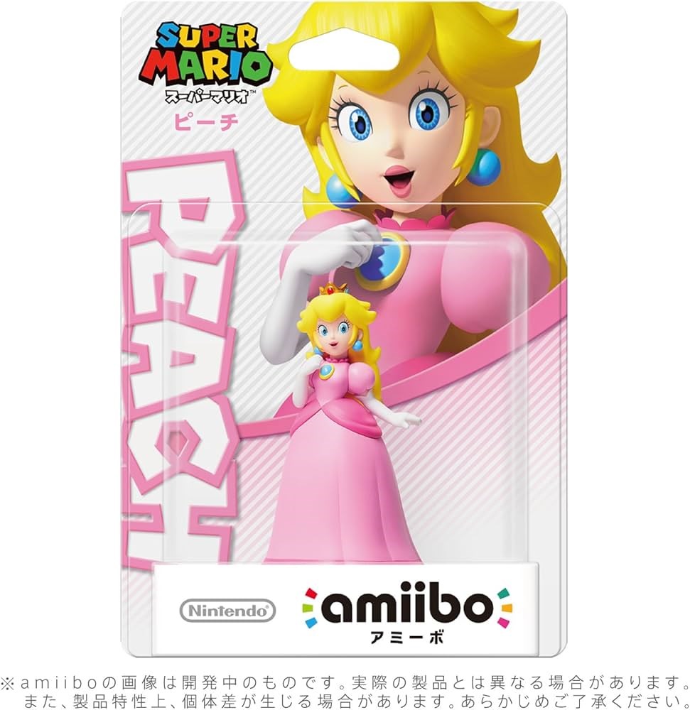 AmiiboPeach Super Mario Serisi Amiibo