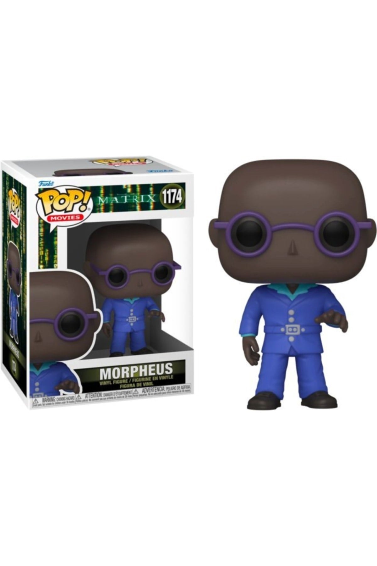 Pop Matrix Resurrections Morpheus Figür