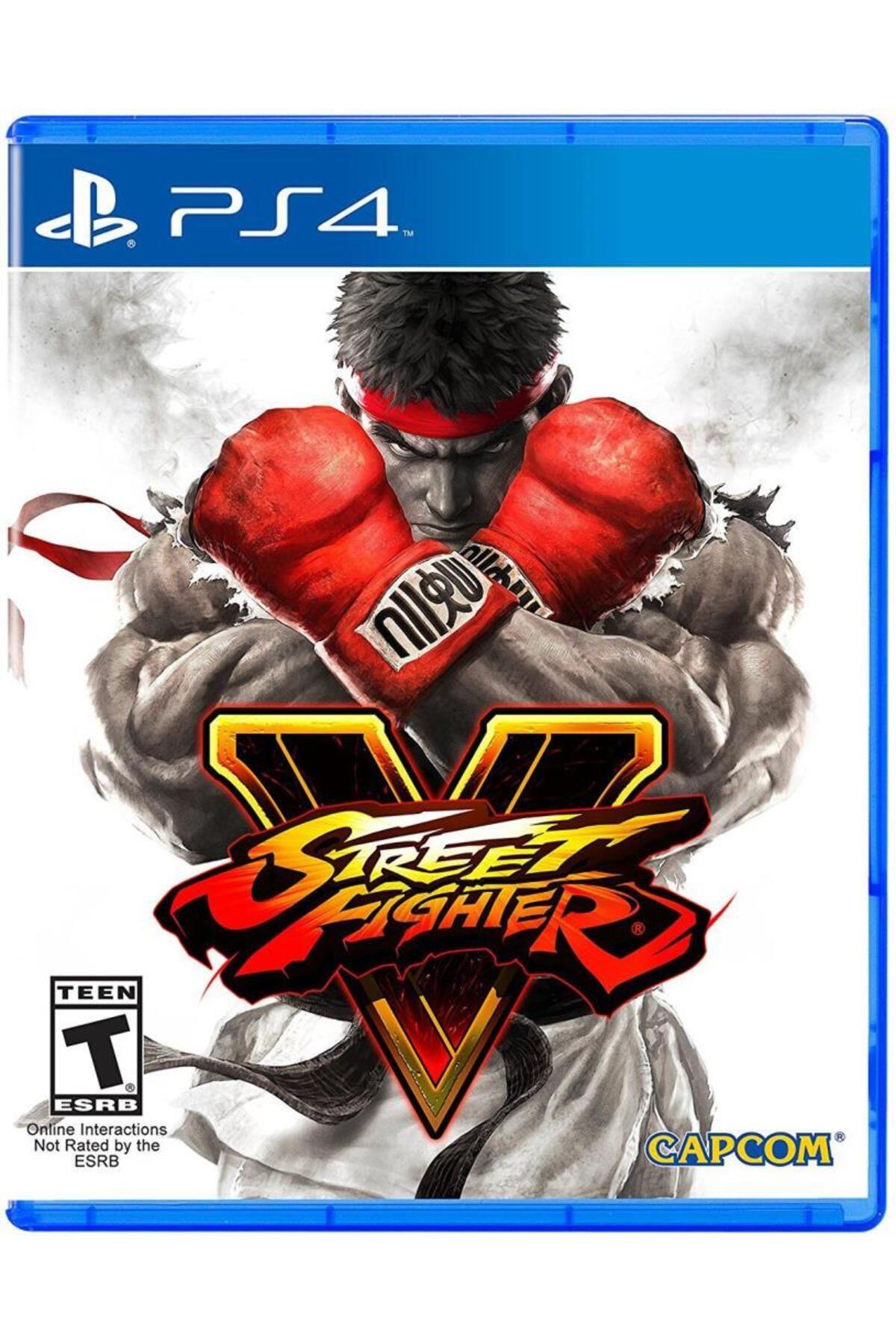 Ps4 Street Fıghter 5 Orjinal Oyun Sıfır Jelatin