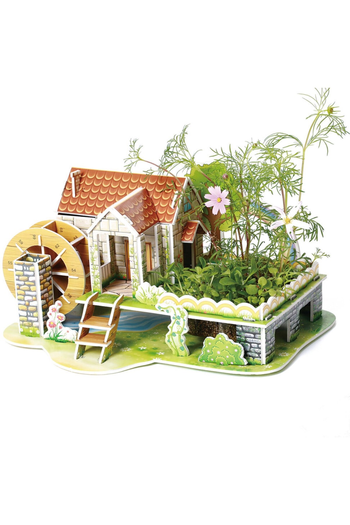 Rainbow House 3d Puzzle