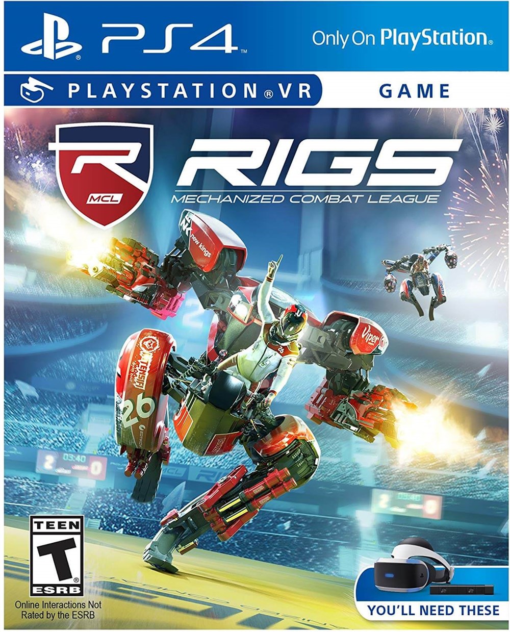 RIGS MECHANIZED COMBAT LEAGUE PS4