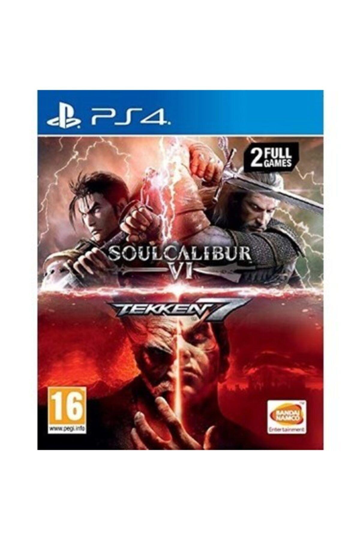 Soul Calibur 6 & Tekken 7 Ps4 Oyun ( Tek Kutu 2 Oyun)