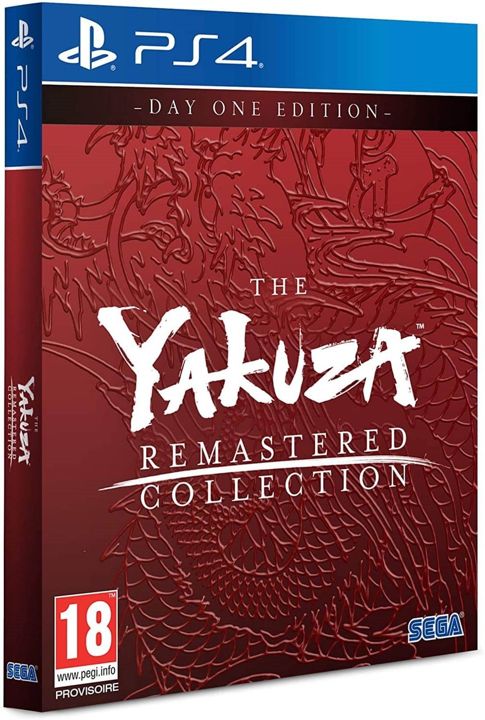 THE YAKUZA REMASTERED COLLECTION PS4