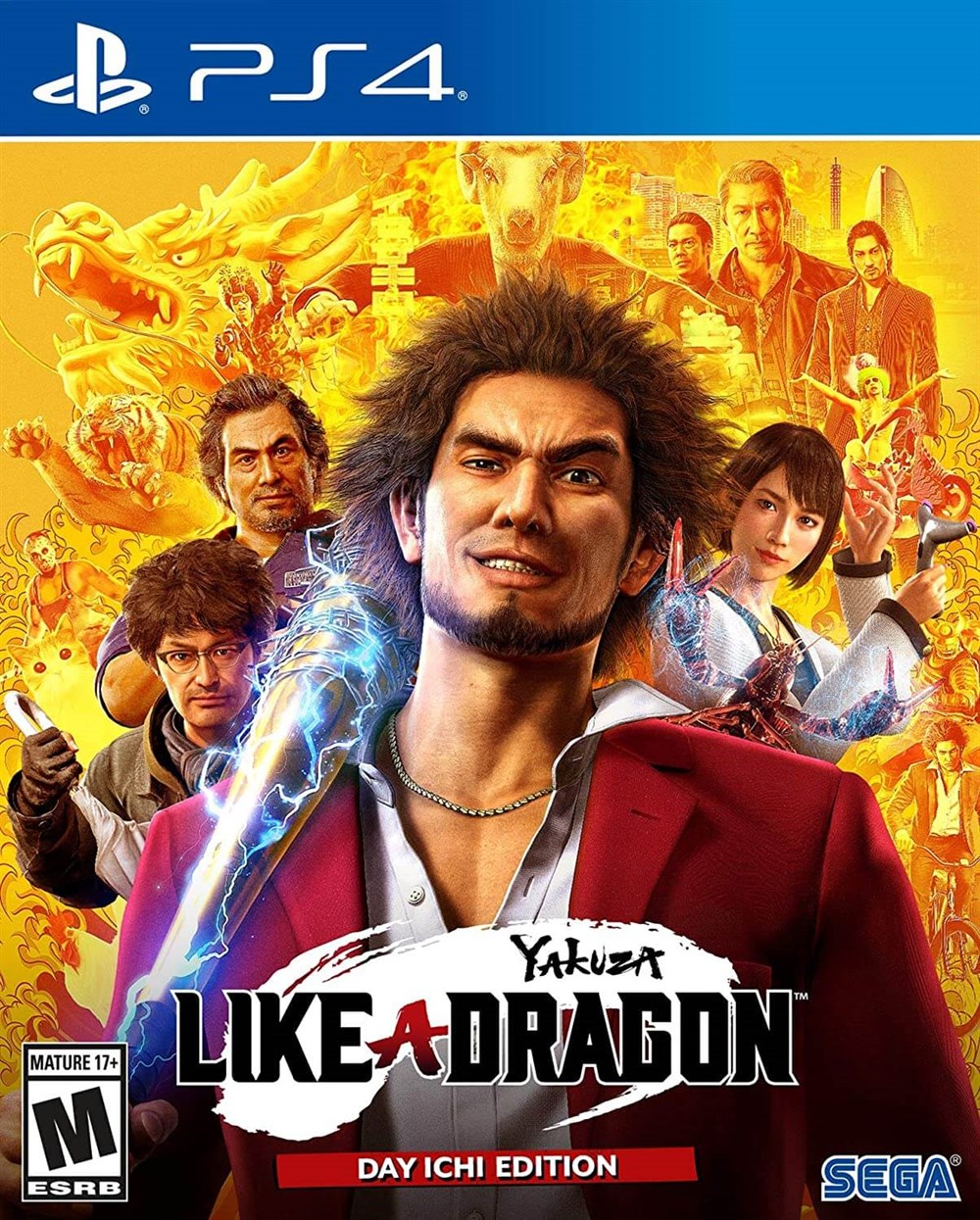 YAKUZA LIKE A DRAGON DAY ICHI STEELBOOK EDITION PS4