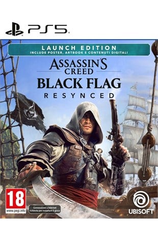 Assassin s Creed IV Black Flag Resynced (Launch Edition) PS5 Oyun
