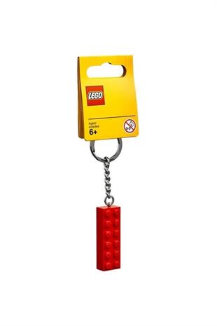 Brick 853960 2x6 Red Key Chain