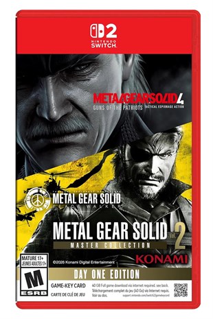 Metal Gear Solid: Master Collection Vol. 2 – Day One Edition – Nintendo Switch 2 Oyun
