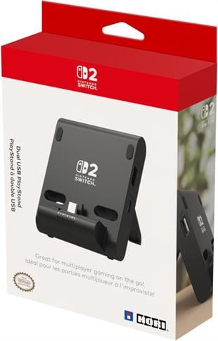 Nintendo Switch AksesuarNintendo Switch 2 Dual USB Playstand Şarj Standı Dock Ayarlanabilir LisanslıNintendo Switch 2 Dual USB Playstand Şarj Standı Dock Ayarlanabilir Lisanslı
