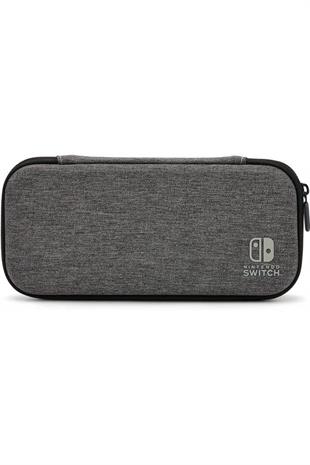 Nintendo Switch Taşıma Çantası Lisanslı Oled Lite Uyumlu Gri