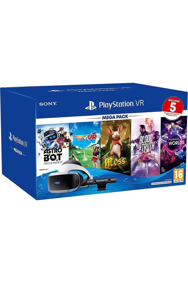 PlayStation VR Mega Pack MK5 Ps4 & Ps5 Uyumlu (Sony Eurasia Garantili)