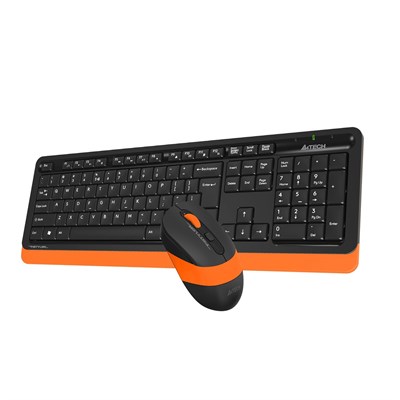 A4 TECH FG1010 KABLOSUZ STANDART TURUNCU Q KLAVYE MOUSE