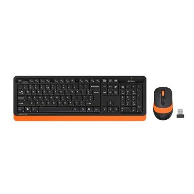 A4 TECH FG1010 KABLOSUZ STANDART TURUNCU Q KLAVYE MOUSE