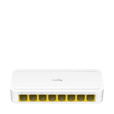 CUDY FS108D 8 PORT 10/100 YONETILEMEZ DESKTOP SWITCH PLASTİK KASA