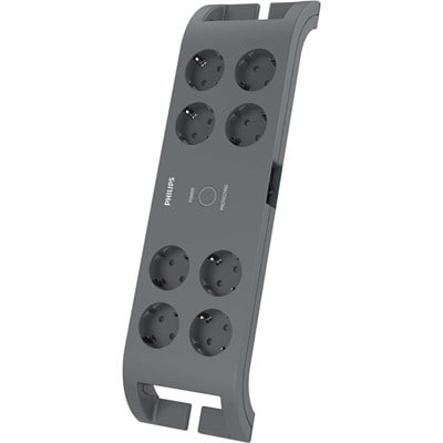 PHILIPS SPN3180A/62 2400J 8Lİ / 2M AKIM KORUMALI PRİZ