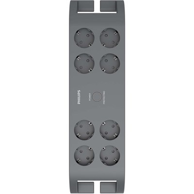 PHILIPS SPN3180A/62 2400J 8Lİ / 2M AKIM KORUMALI PRİZ