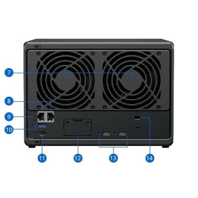 SYNOLOGY DS1525PLUS 8GB 5 BAY 2xGLAN DEPOLAMA ÜNİTESİ