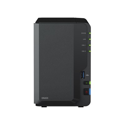 SYNOLOGY DS223 2 BAY 1xGLAN NAS DEPOLAMA ÜNİTESİ