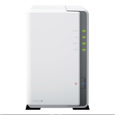SYNOLOGY DS223J 2 BAY 1xGLAN NAS DEPOLAMA ÜNİTESİ