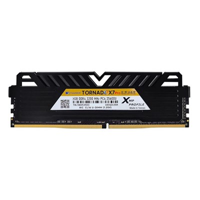 TWINMOS 16GB 3200MHZ DDR4 TORNADOX7 SOĞUTUCULU TMD416GB3200D16BKX7P PC RAM