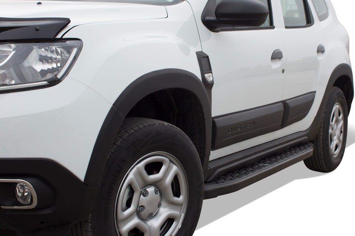 OMSA Dacia Duster Blackline Yan Basamak Siyah 2018-2024 Arası