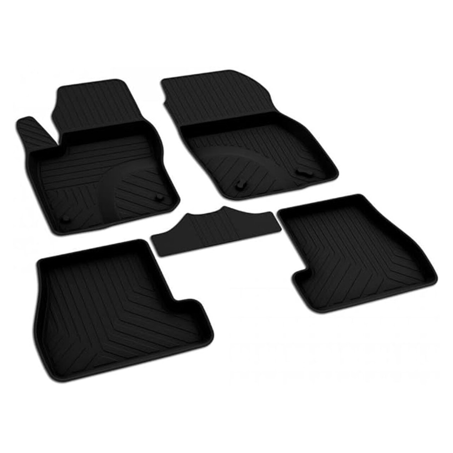 autoaccessories Ford Focus 3.5 Makyajlı Sedan ile Uyumlu 4D Havuzlu Kauçuk Paspas 2015 2019