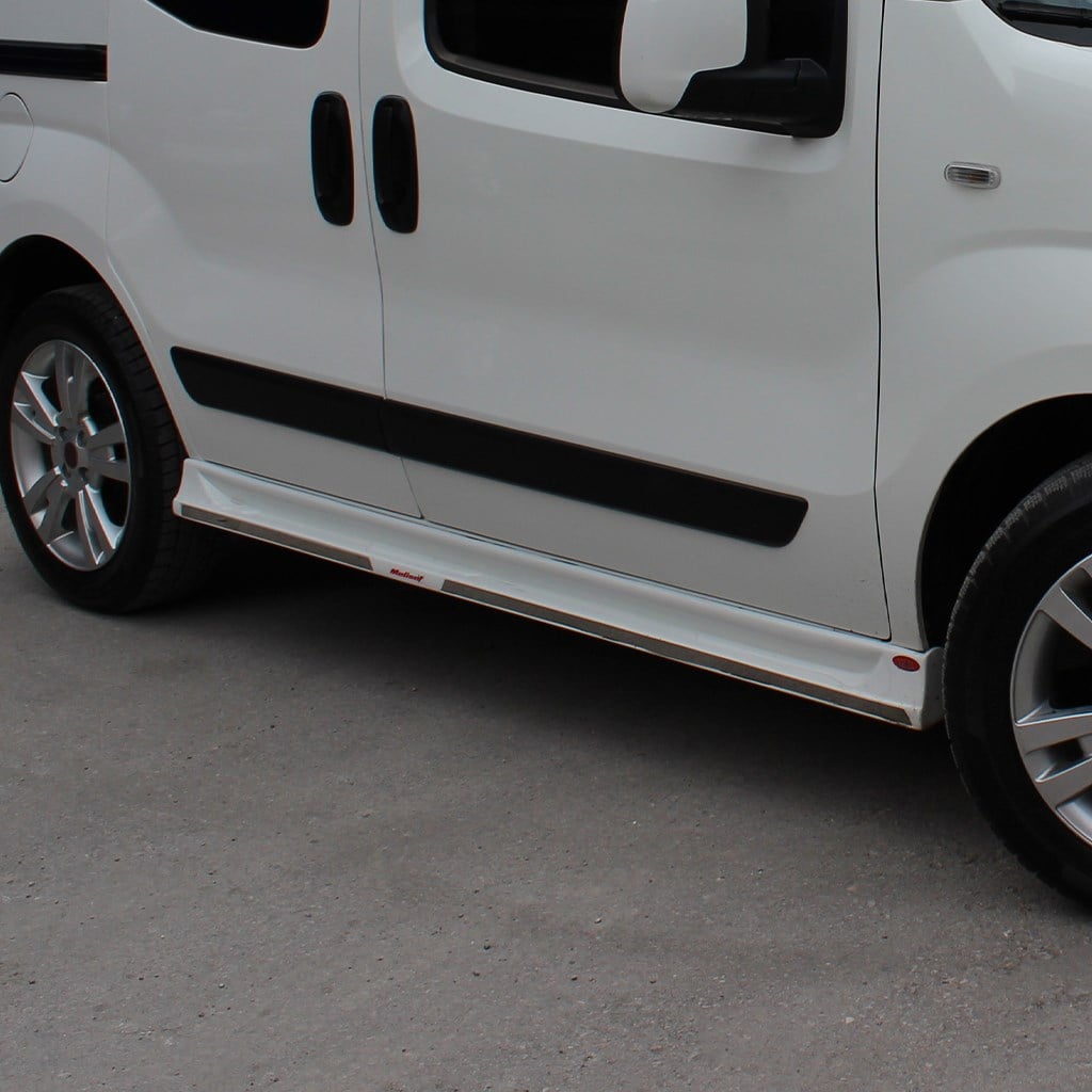 Citroen Nemo Krom Şeritli Yan Marşpiel 2008 Yılı ve Sonrasına Uyumludur