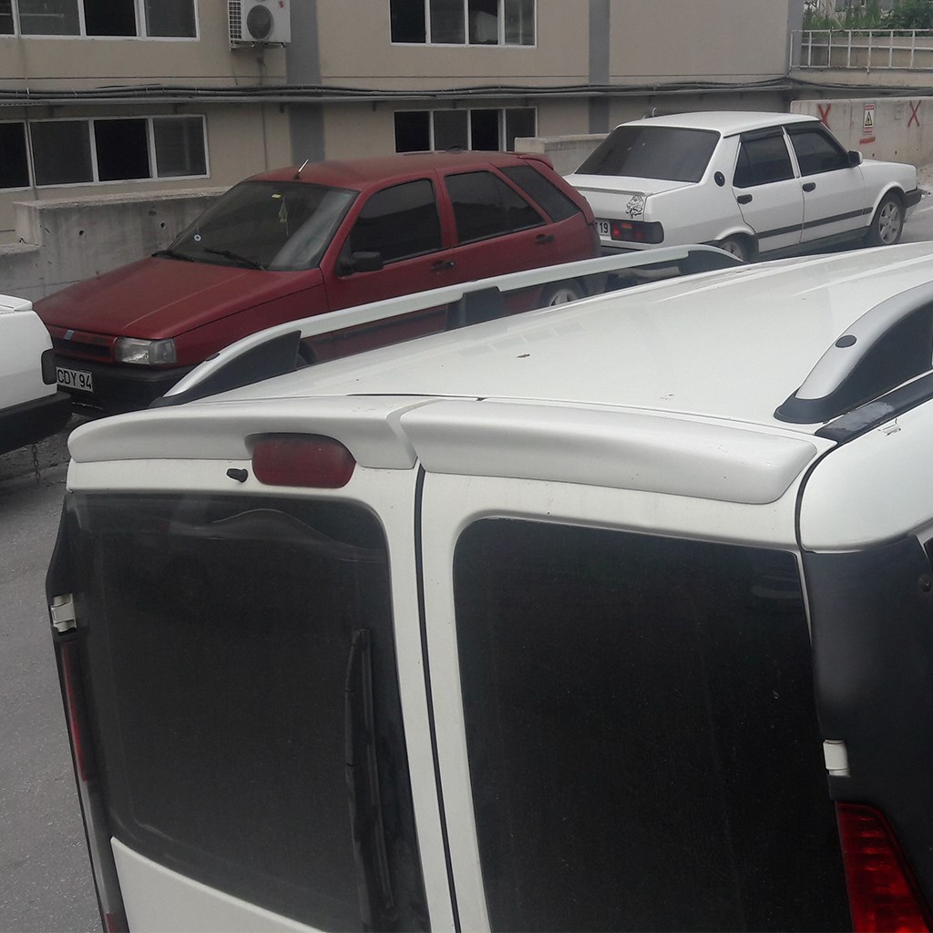Fiat Doblo Çift Kapı Anatomik Spoiler 2001-2009 Yılı ve Arasına Uyumludur