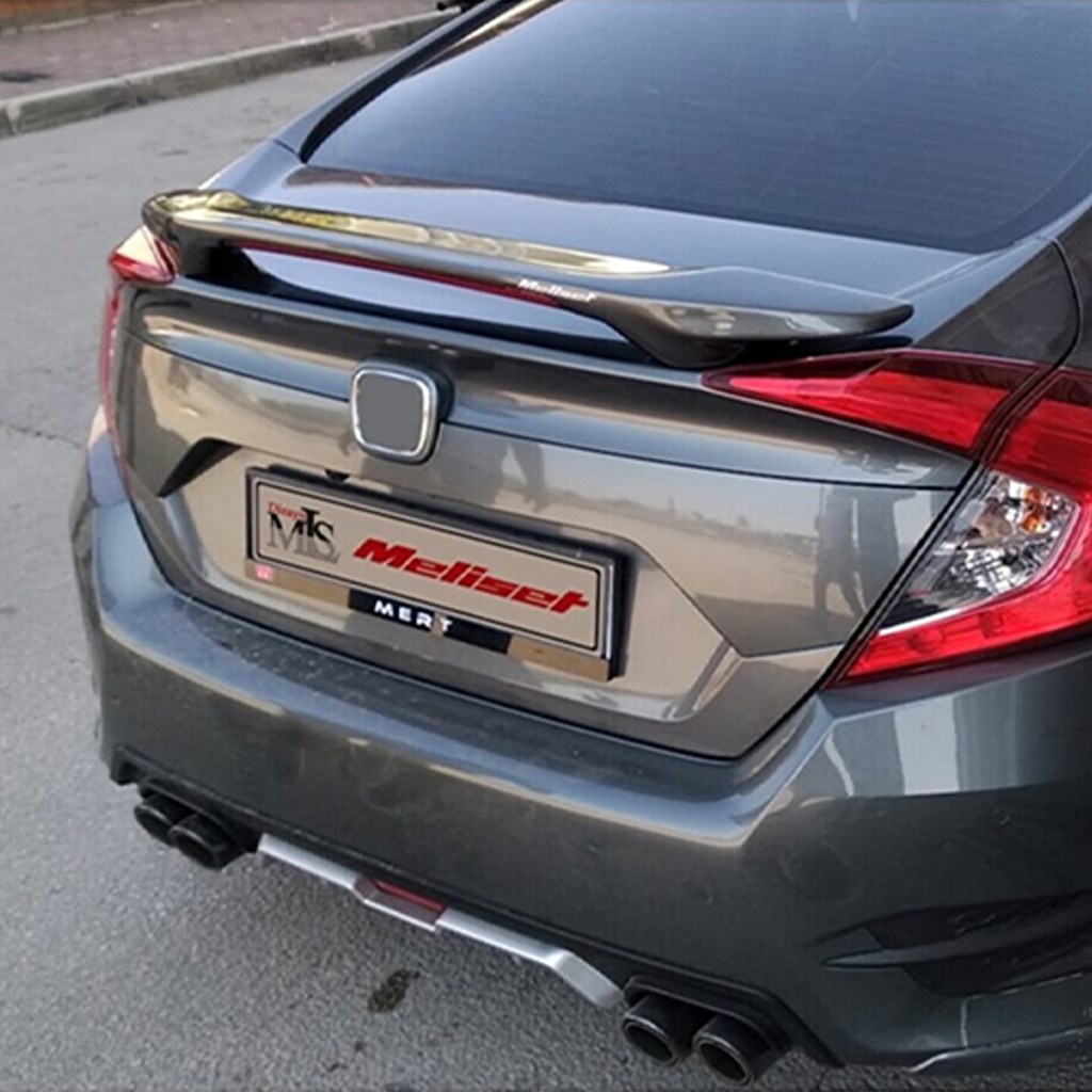 Honda Civic Fc5 SD Işıklı Spoiler 2016-2021 Yılı ve Arasına Uyumludur