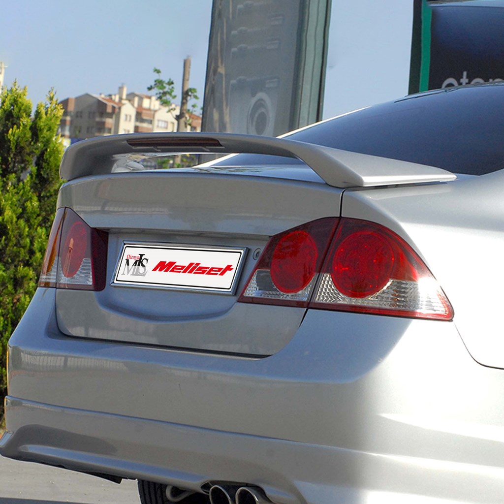 Honda Civic Fd6 Işıklı Spoiler 2006-2012 Yılı ve Arasına Uyumludur