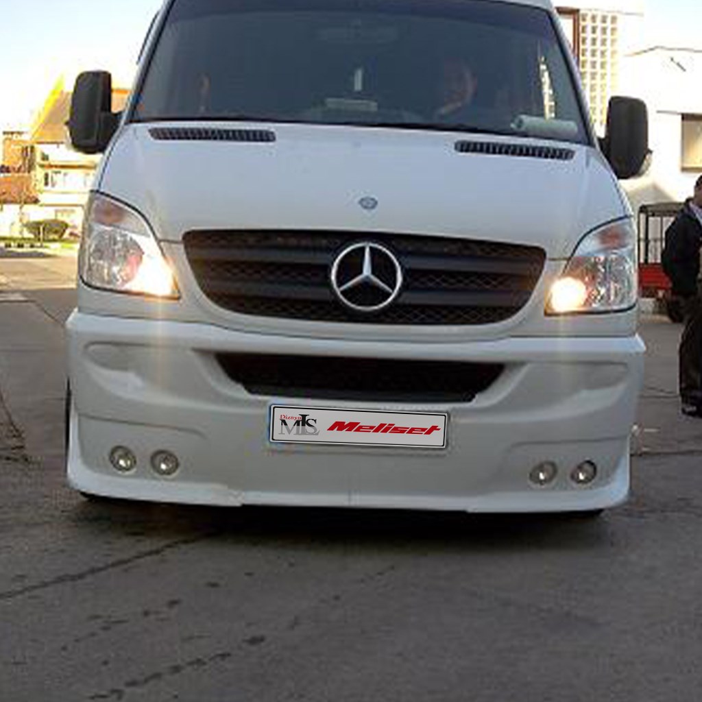 Mercedes Sprinter Çift Sisli Ön Tampon Geçme 2006-2013 Yılı ve Arasına Uyumludur