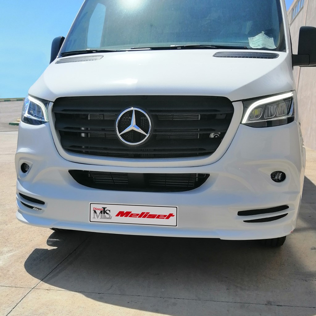 Mercedes Sprinter W907 Sisli Araçlara Ön Tampon Geçme 2019 Yılı ve Sonrasına Uyumludur