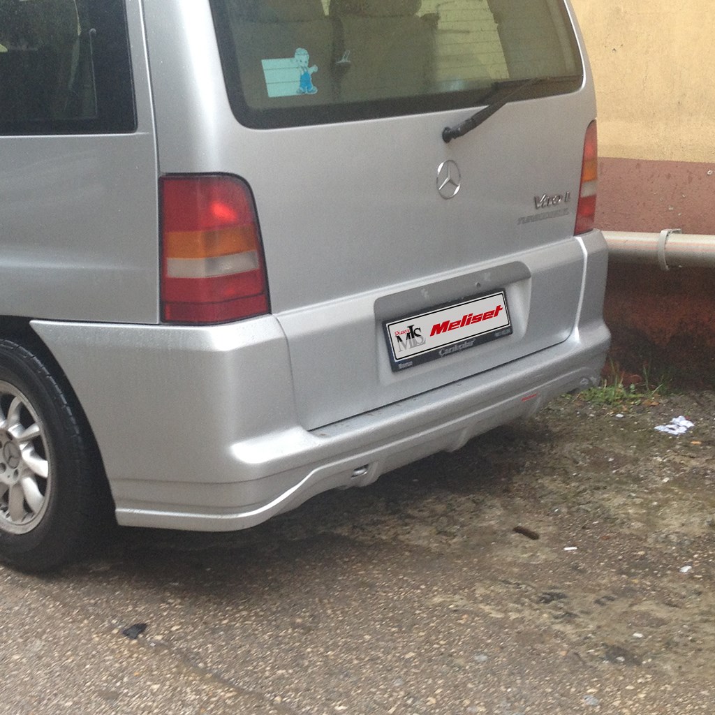 Mercedes Vito W638 Özel Arka Tampon Geçme 1996-2003 Yılı ve Arasına Uyumludur