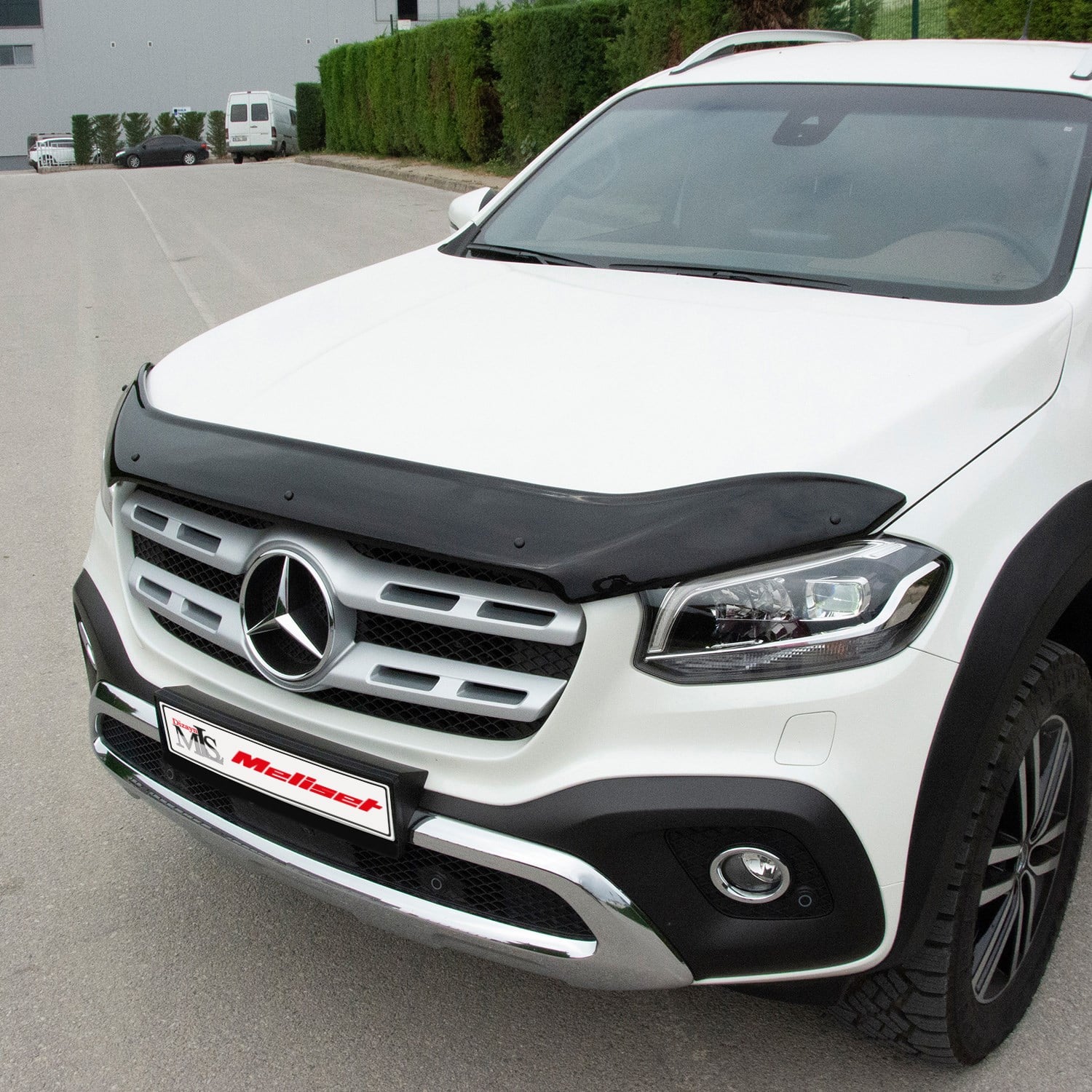 Mercedes X-class Ön Kaput Rüzgarlığı 2017 Yılı ve Sonrasına Uyumludur