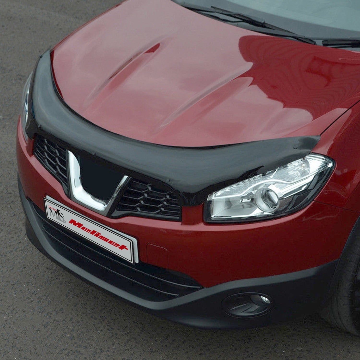 Nissan Qashqai Ön Kaput Rüzgarlığı 2010-2014 Yılı ve Arasına Uyumludur