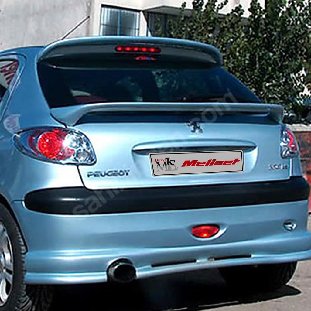 Peugeot 206 Alt Spoiler 1998-2010 Yılı ve Arasına Uyumludur