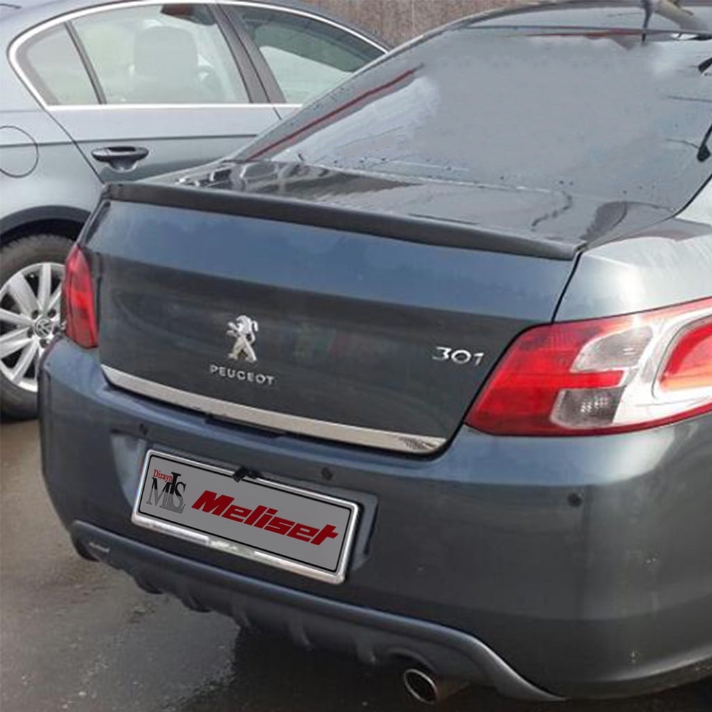 Peugeot 301 Anatomik Spoiler 2012-2015 Yılı ve Arasına Uyumludur
