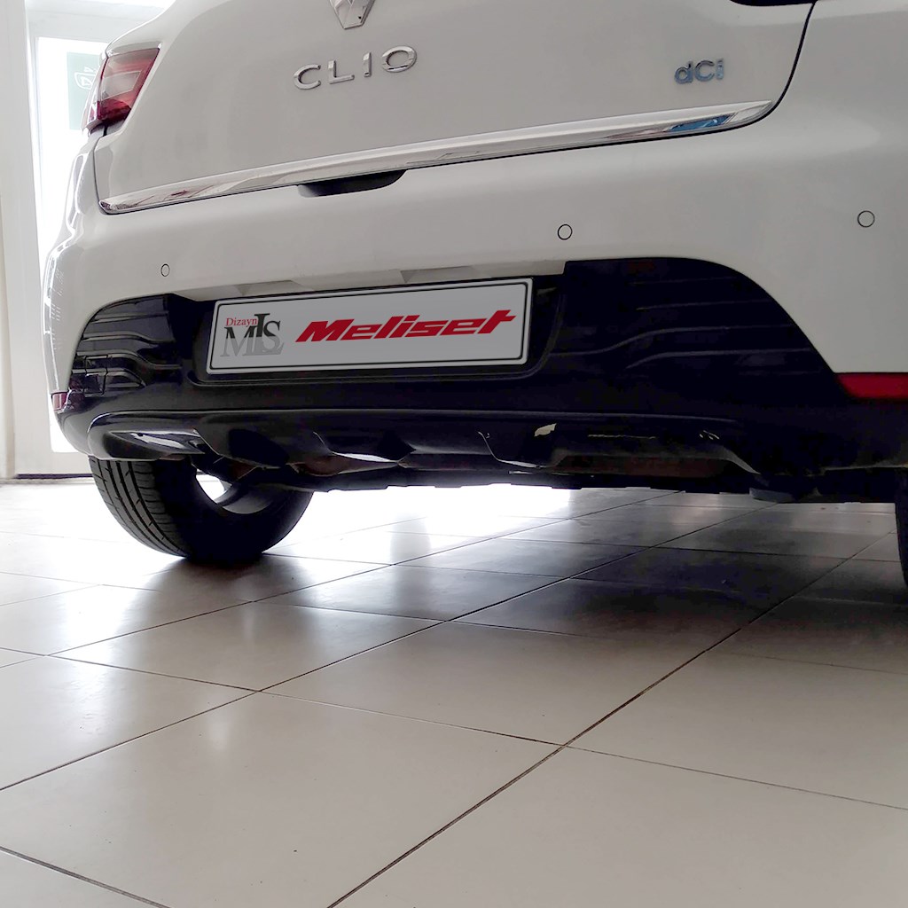 Renault Clio 4 Arka Difüzör 2012-2016 Yılı ve Arasına Uyumludur