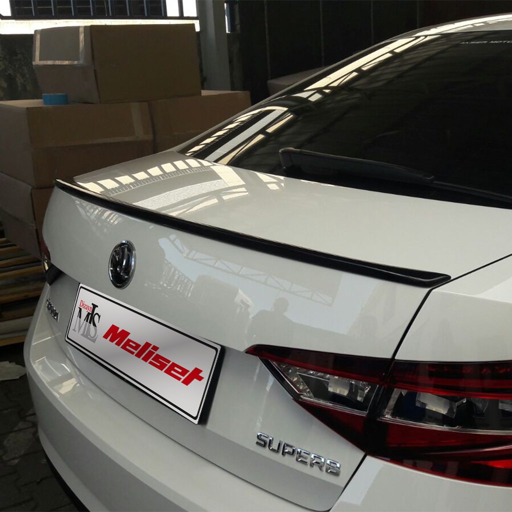 Skoda Superb 2 B8 Anatomik Spoiler 2016 Yılı ve Sonrasına Uyumludur