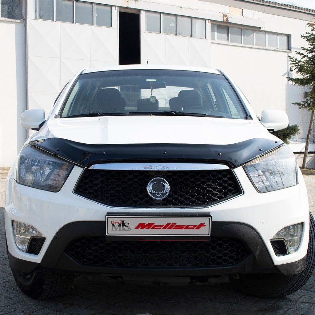 Ssangyong Korando-Actyon Sport Ön Kaput Rüzgarlığı 2012-2016 Yılı ve Arasına Uyumludur