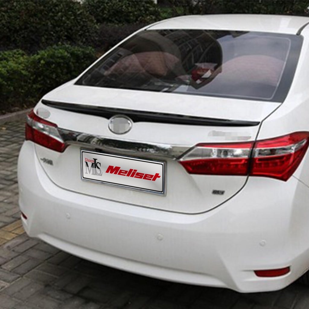 Toyota Corolla Spoiler 2013-2019 Yılı ve Arasına Uyumludur