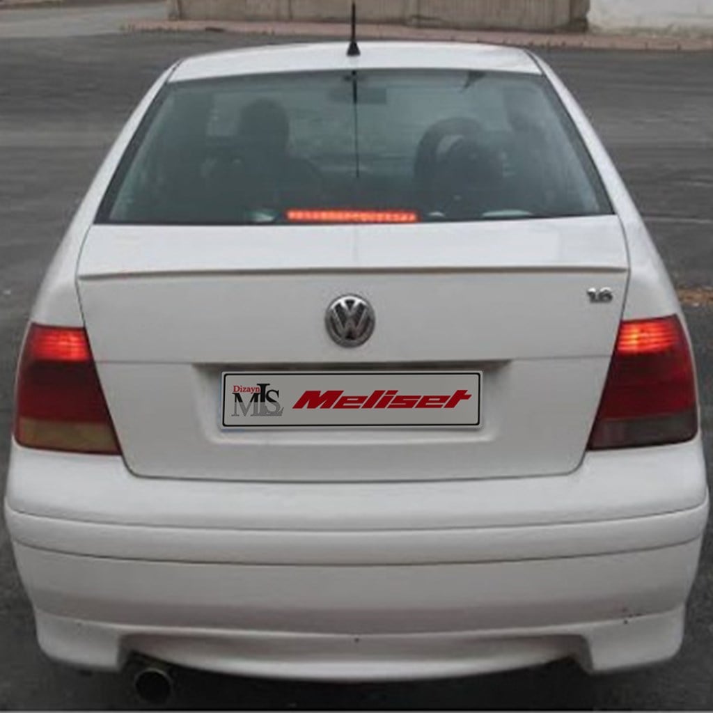 Volkswagen Bora Anatomik Spoiler 1998-2004 Yılı ve Arasına Uyumludur