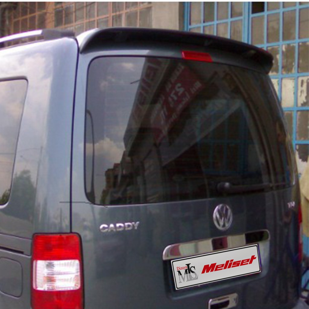 Volkswagen Caddy İnce Model Spoiler 2003-2014 Yılı ve Arasına Uyumludur