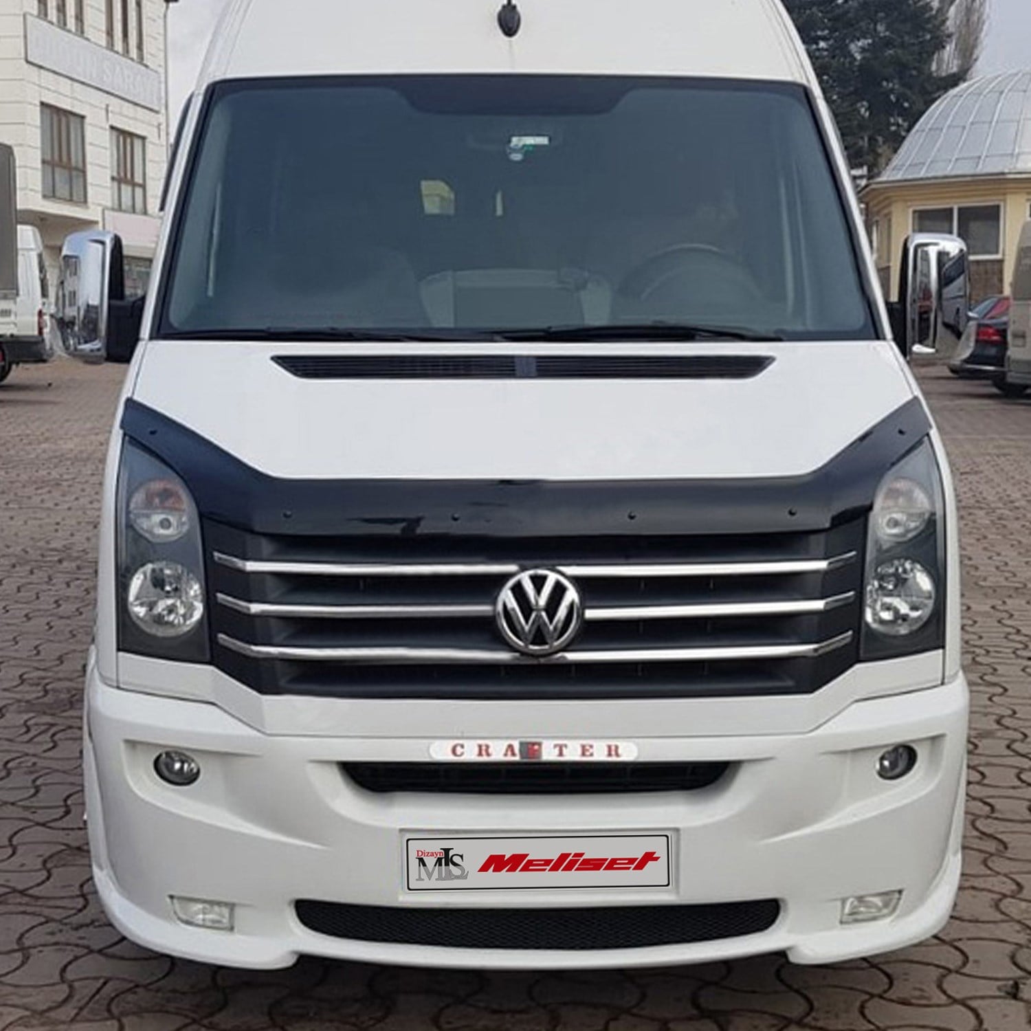 Volkswagen Crafter Ön Kaput Rüzgarlığı 2012-2017 Yılı ve Arasına Uyumludur