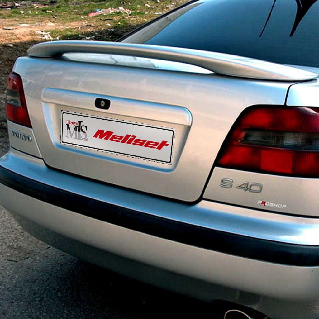 Volvo S40 Spoiler 1995-2004 Yılı ve Arasına Uyumludur