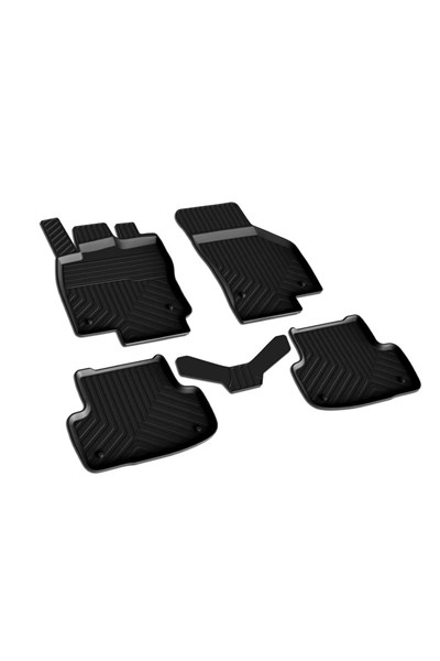 Audi A3 Ferrous 4D Havuzlu Kauçuk Paspas 2012 2020