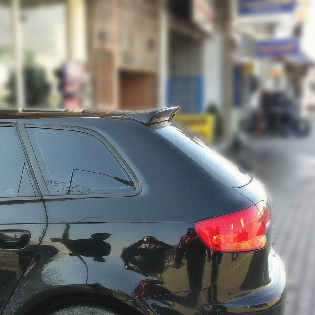 Audi A3 HB Spoiler 2008-2011 Arasına Uyumludur