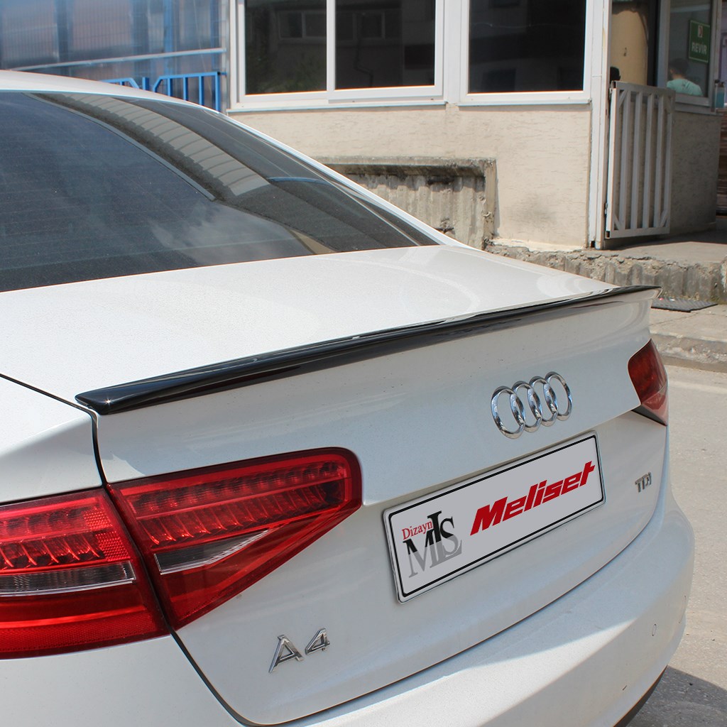 Audi A4 B8 Spoiler 2012-2015 Arasına Uyumludur