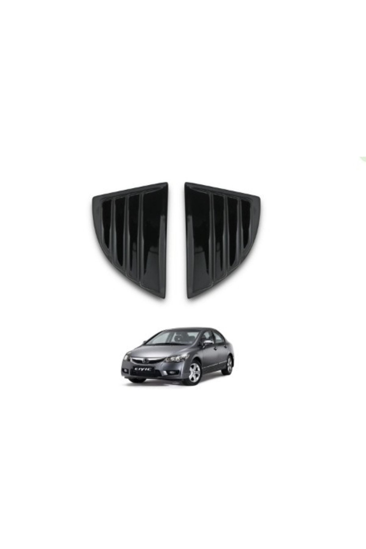 Civic 2006-2012 Arası Kelebek Camı Havalandırma 2 Parça
