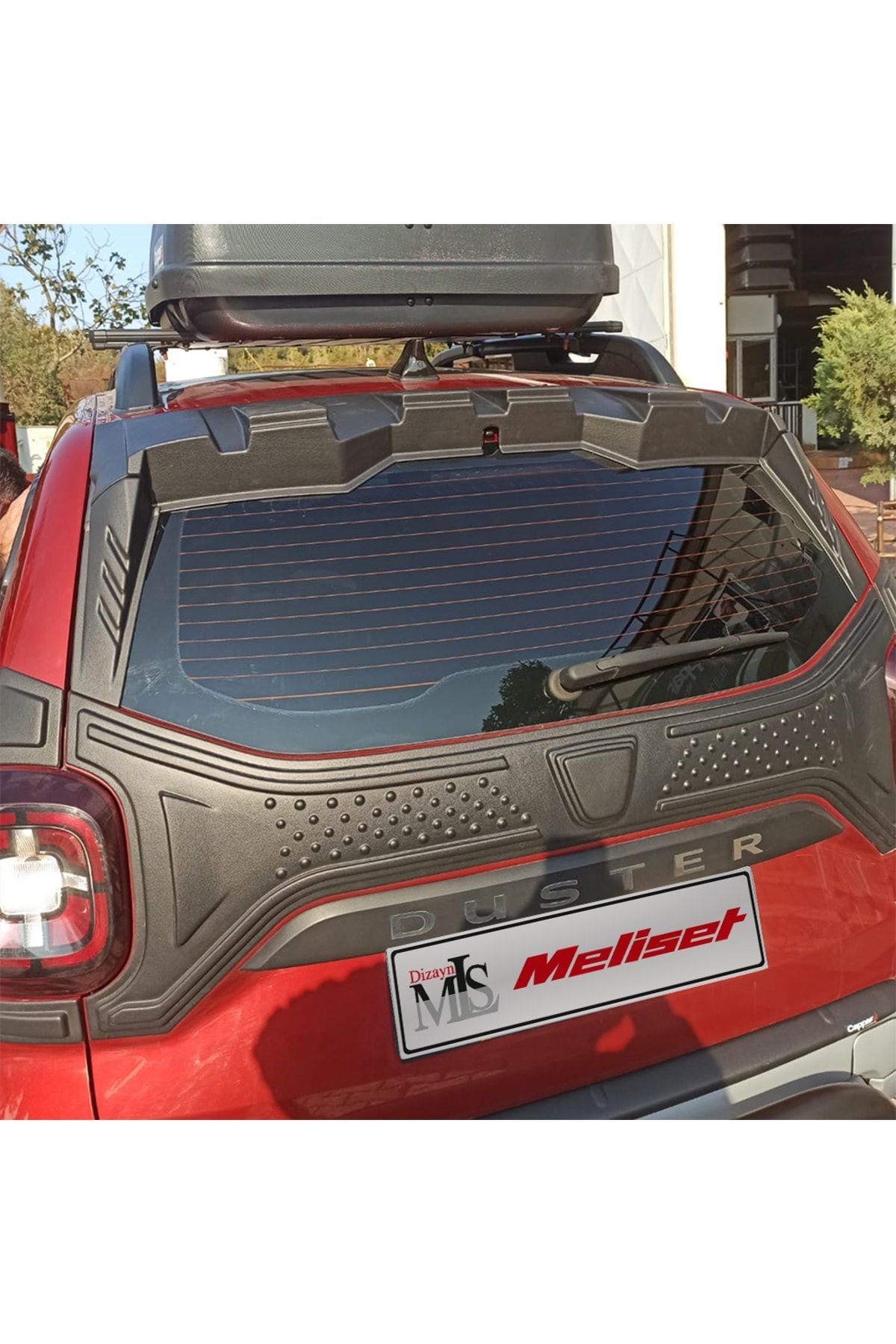 Dacia Duster Arka Cam Spoiler 3 Prç. 2018 Ve Sonrası Uyumlu