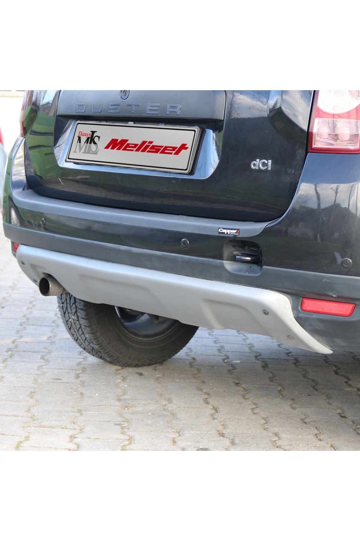 Dacia Duster Arka Difüzör (mat Gri) 2010-2017 Arası Uyumlu